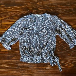 Women’s floral print top